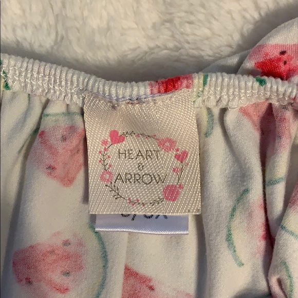 Girl’s Watermelon Romper - Picture 3 of 4